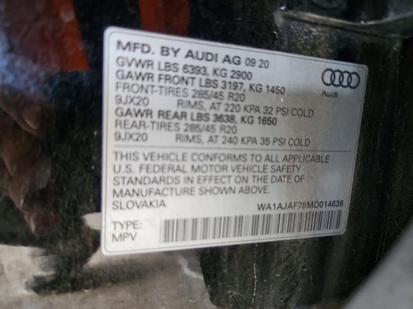 2021 AUDI Q7