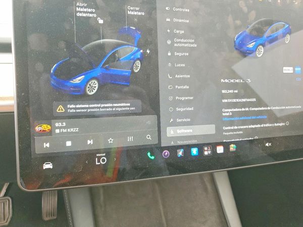 2022 TESLA MODEL 3 — ODOM