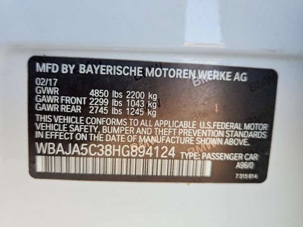 2017 BMW 530
