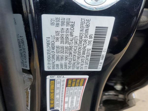 2021 ACURA RDX