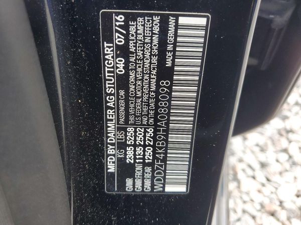 2017 MERCEDES-BENZ E E300-4M