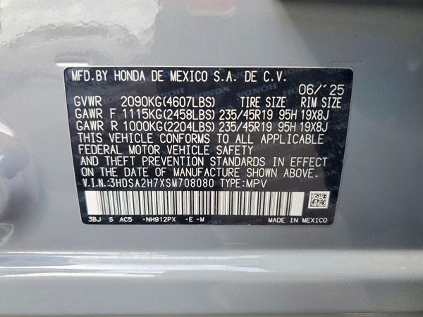 2025 ACURA ADX ADX AWD A-Spec Advance