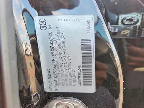 2017 AUDI S3 quattro Premium Plus