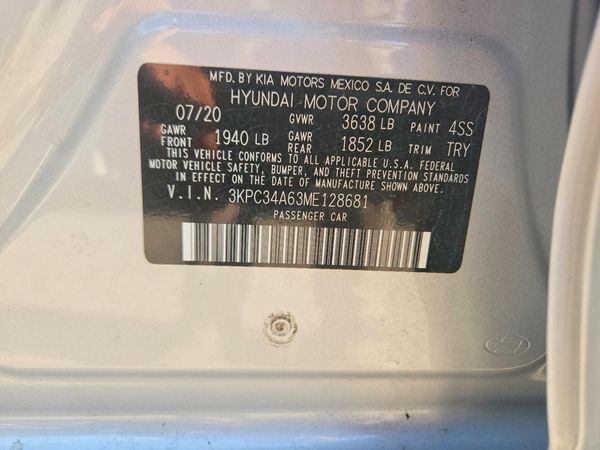 2021 HYUNDAI ACCENT Limited
