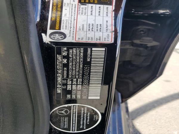 2014 MERCEDES-BENZ E
