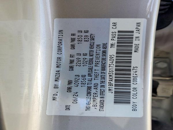 2025 MAZDA 3 Select Sport Package