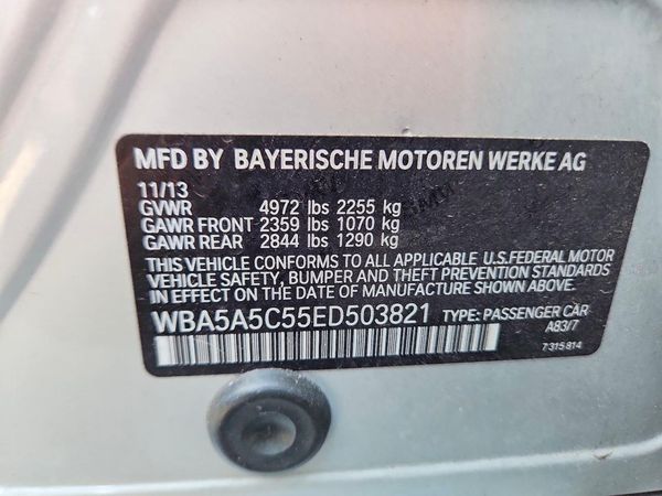 2014 BMW 528