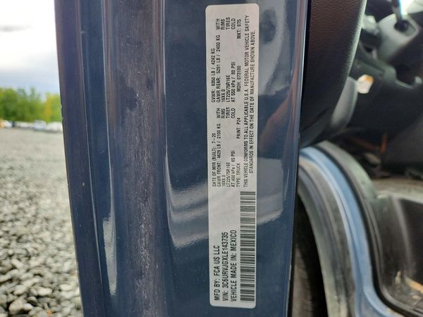 2020 RAM PROMASTER 3500 VF — VINS