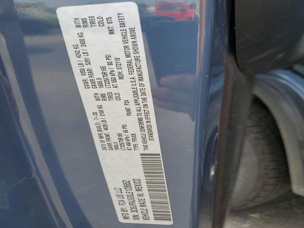 2020 RAM PROMASTER 3500 VF