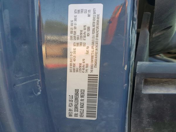 2021 RAM PROMASTER 3500 — VINS