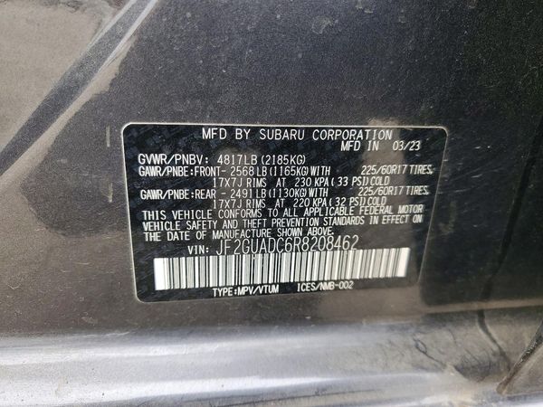 2024 SUBARU CROSSTREK