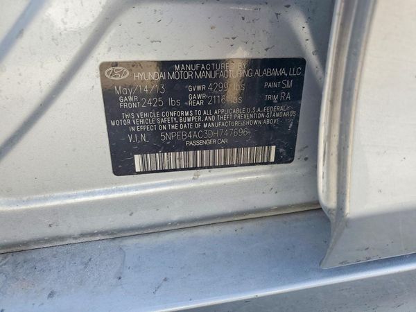 2013 HYUNDAI SONATA GLS/ GLS Popular