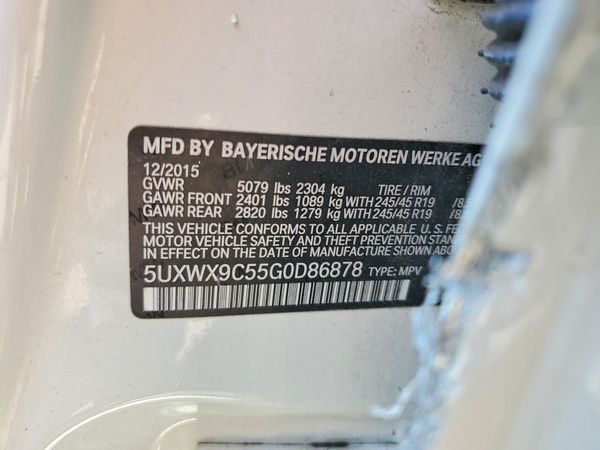 2016 BMW X3 xDrive28i