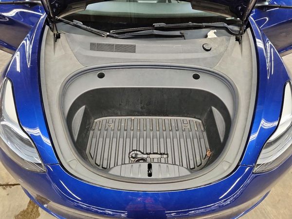 2022 TESLA MODEL 3 — Engine bay