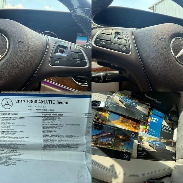 2017 MERCEDES-BENZ E E300-4M