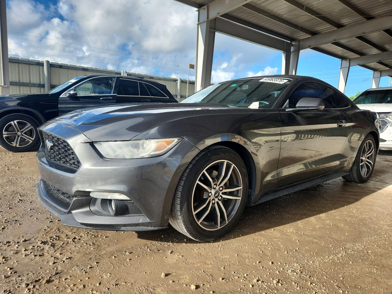 2017 FORD MUSTANG I4 Coupe — Front 3/4