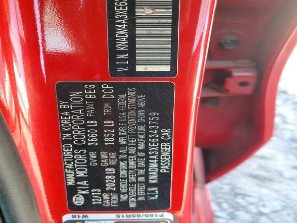 2014 KIA RIO
