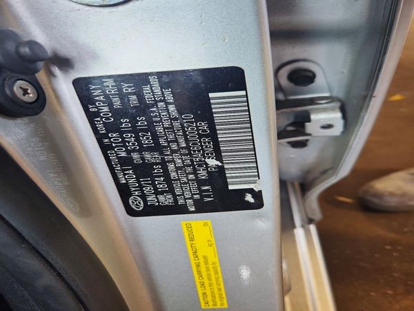 2012 HYUNDAI ACCENT