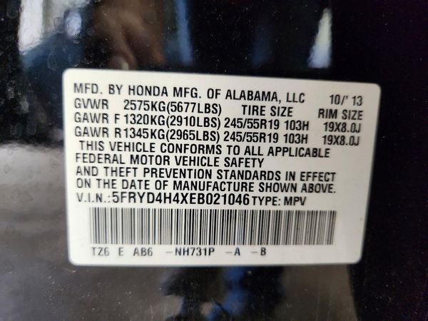 2014 ACURA MDX SH-AWD Tech