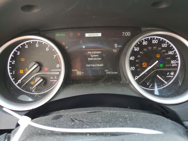 2022 TOYOTA CAMRY XLE — ODOM