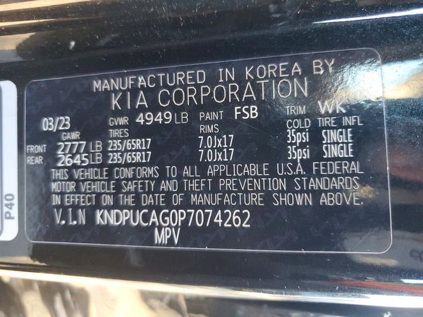 2023 KIA SPORTAGE LX