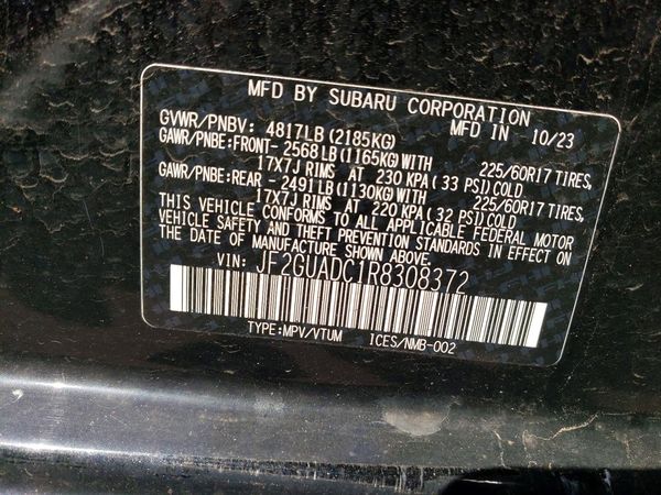 2024 SUBARU CROSSTREK Premium