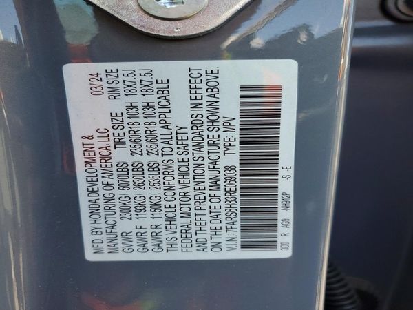 2024 HONDA CRV Sport-L — VINS