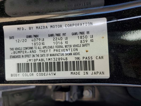 2021 MAZDA 3