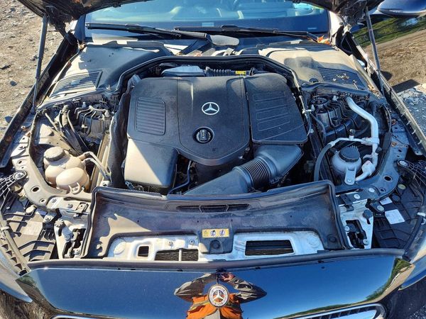 2022 MERCEDES-BENZ C-CLASS C300 4MATIC — Engine bay