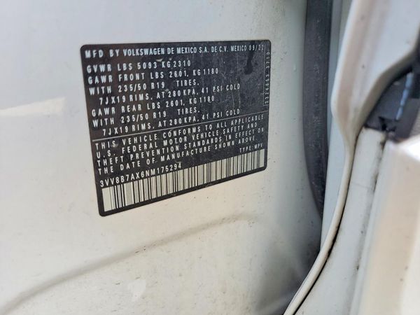 2022 VOLKSWAGEN TIGUAN 4Motion SE R-Line Black