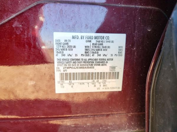 2021 FORD EDGE