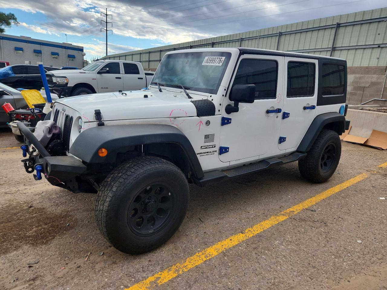 2016 JEEP WRANGLER UNLIMITED SPORT 4X4