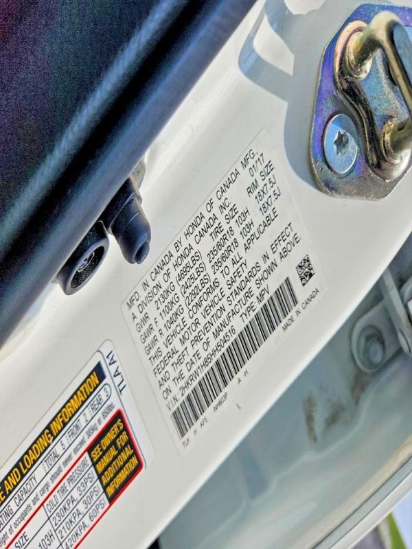 2017 HONDA CRV EX-L/EX-L Navi