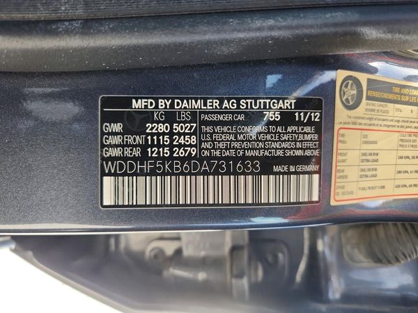 2013 MERCEDES-BENZ E E350