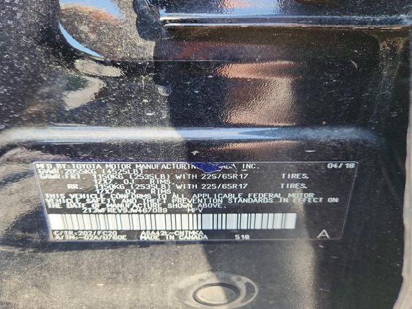 2018 TOYOTA RAV4 Adventure/XLE