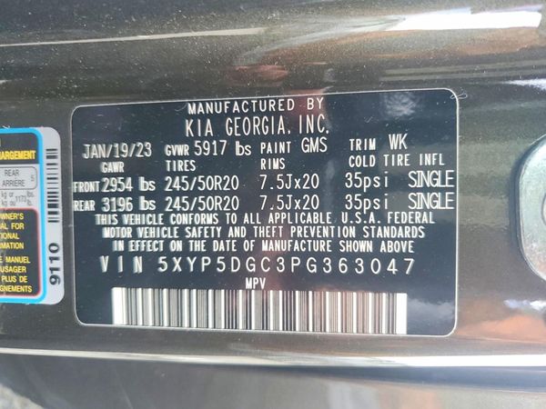2023 KIA TELLURIDE