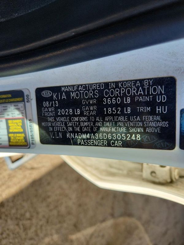 2013 KIA RIO LX
