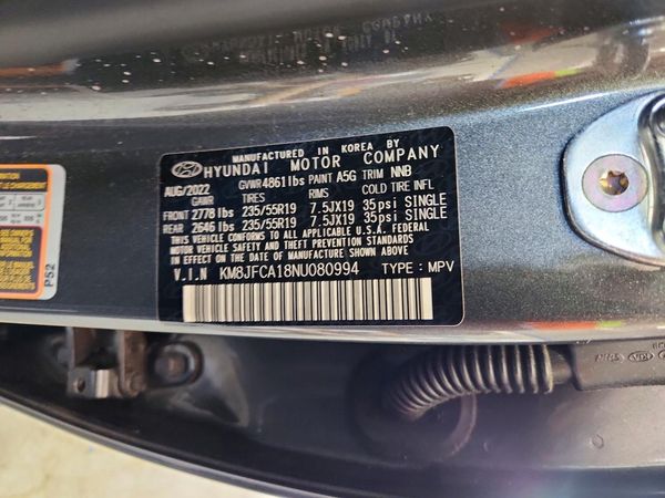 2022 HYUNDAI TUCSON SEL Convenience