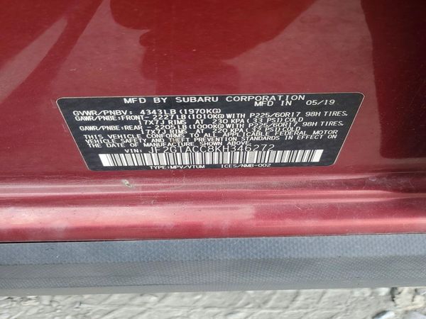 2019 SUBARU CROSSTREK Premium