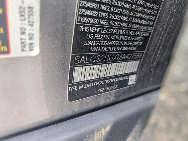 2021 LAND ROVER RANGE ROVER HSE Westminster Edition