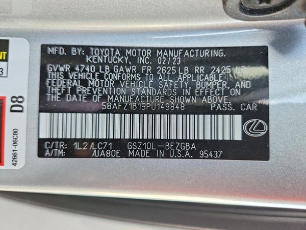 2023 LEXUS ES 350