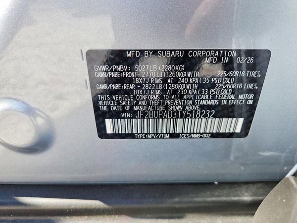 2026 SUBARU OUTBACK Premium