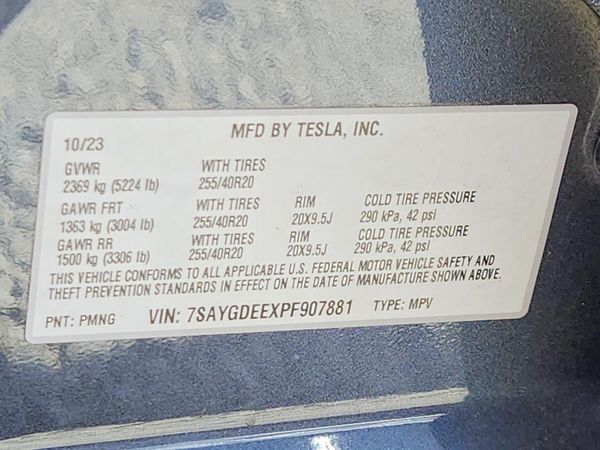 2023 TESLA MODEL Y