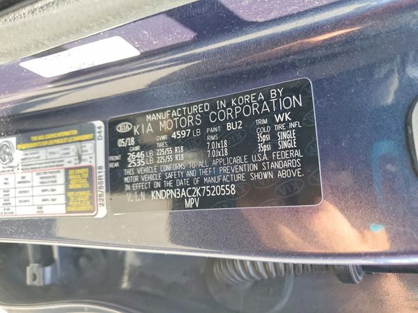 2019 KIA SPORTAGE EX