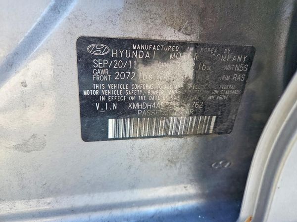 2012 HYUNDAI ELANTRA GLS(Middle grade)