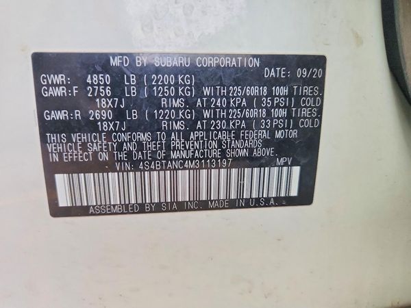2021 SUBARU OUTBACK Limited+M/R+NAVI(HK)