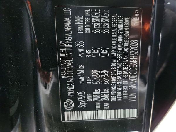 2024 HYUNDAI TUCSON