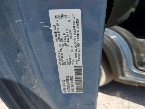 2021 RAM PROMASTER 3500 — VINS