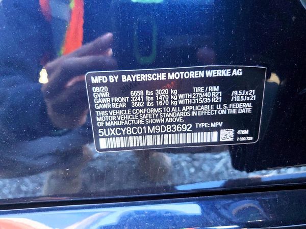 2021 BMW X6