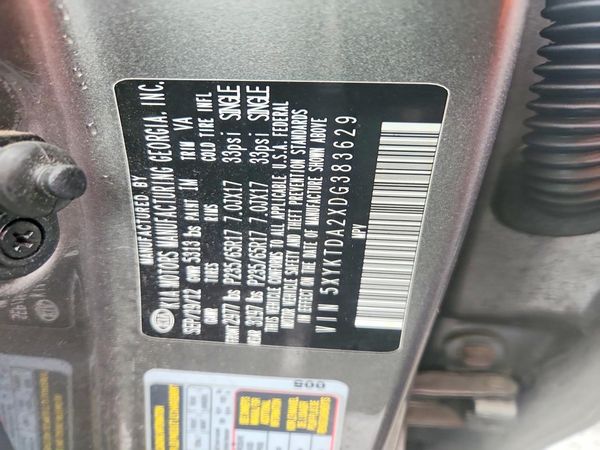 2013 KIA SORENTO Base / LX